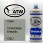 Preview: Opel, Graubeige Metallic, G5U: 400ml Sprühdose, von ATW Autoteile West.